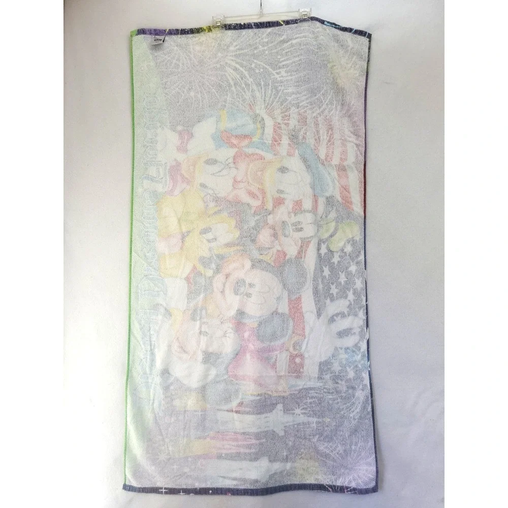 Disney Dreams Florida Beach Towel By‎ Jerry Leigh 52x27 2008 Pre-Owned July 4th